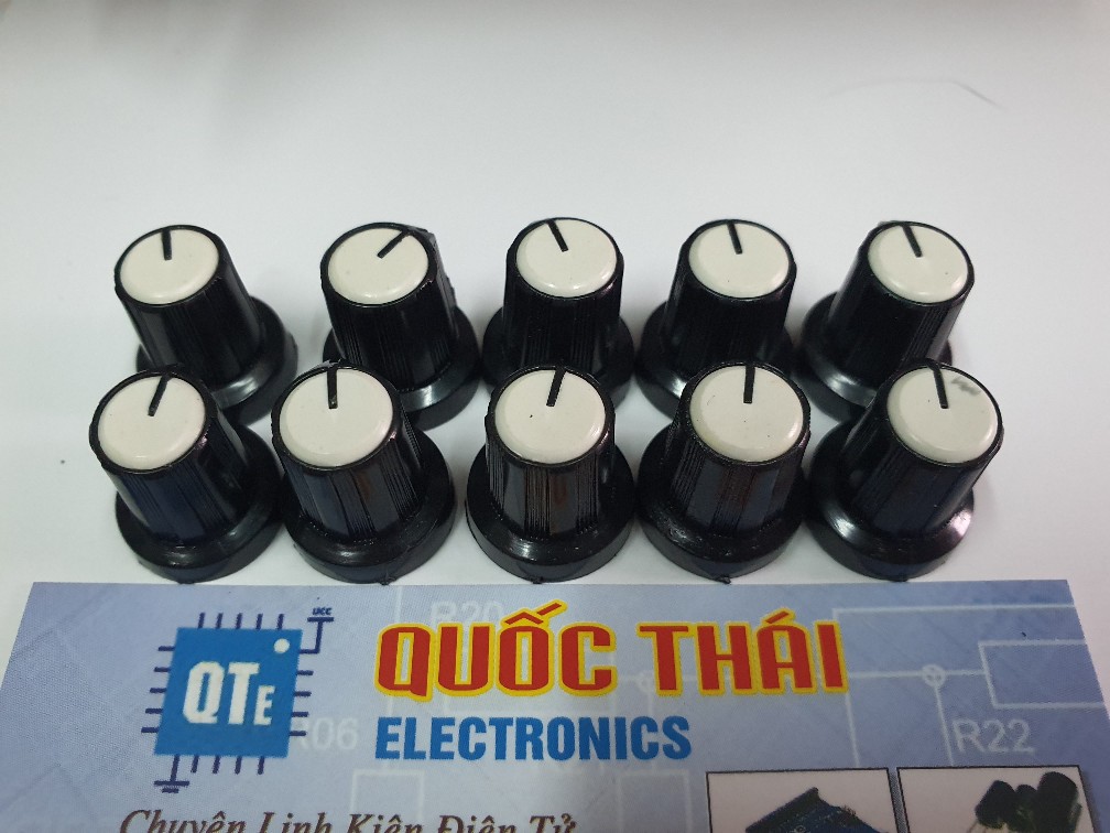 Núm volume màu trắng
