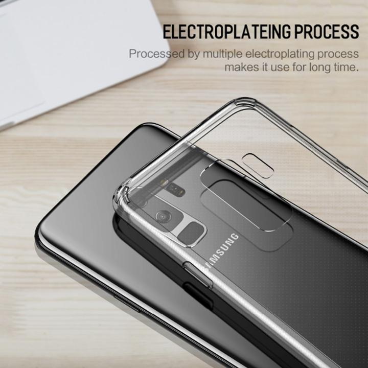 ỐP LƯNG DẺO SILICON TRONG SUỐT SAMSUNG GALAXY S9 PLUS
