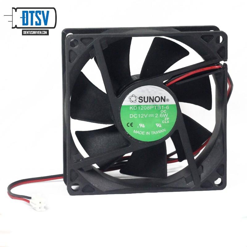 Quạt Tản Nhiệt 12VDC Các Kích Thước
