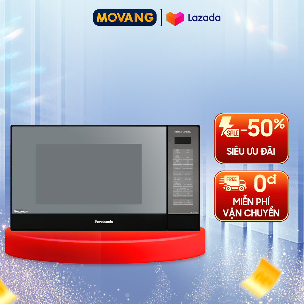- lò vi sóng panasonic nn-gt65jbyue 31 lít