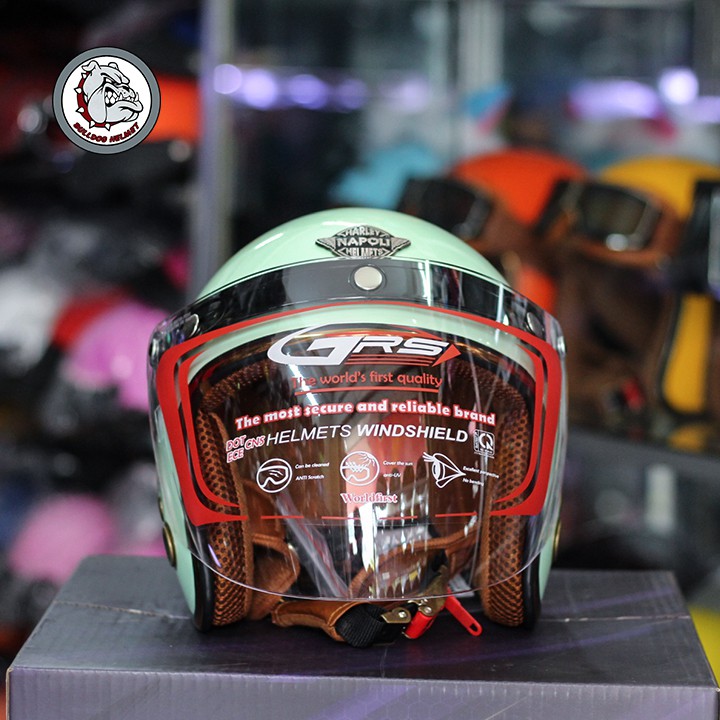 Mũ Bảo Hiểm 3/4 Napoli Sh Ruby New