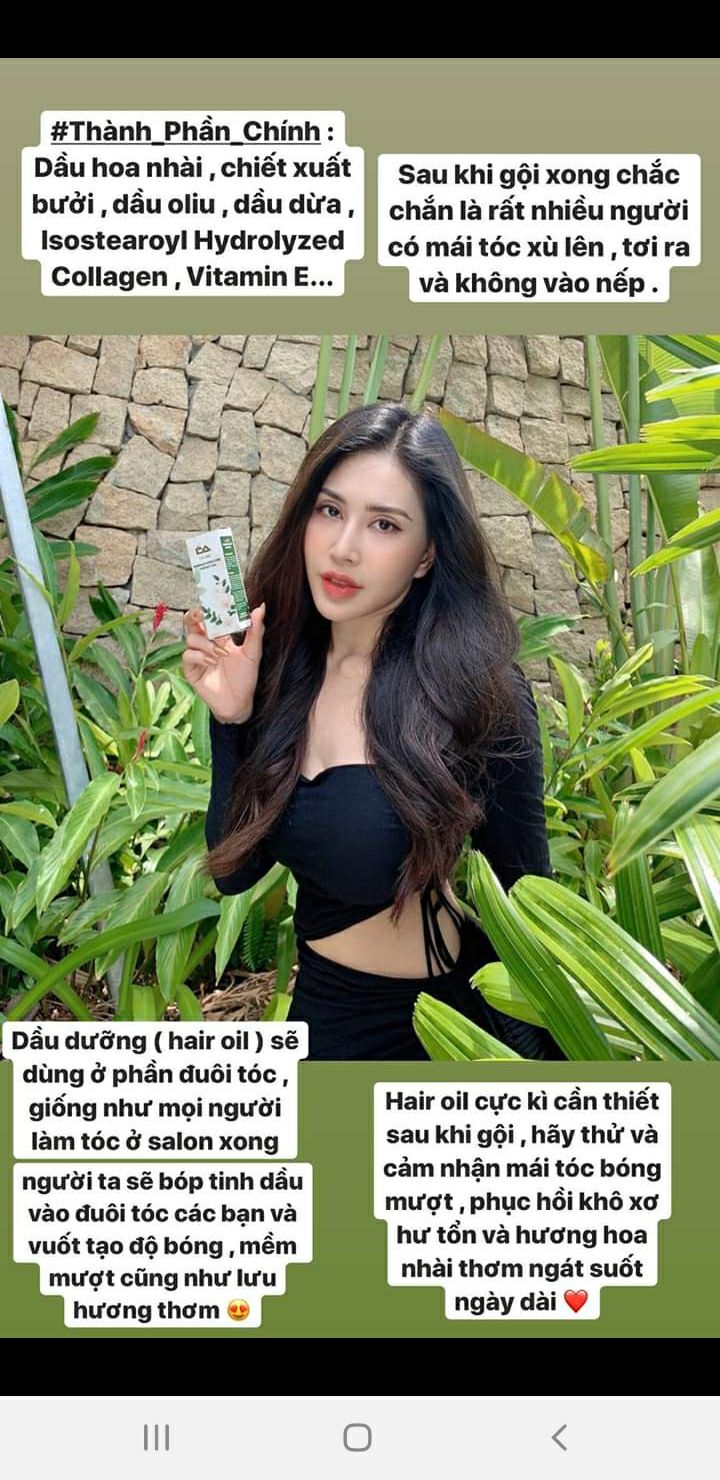 Dầu dưỡng tóc La Girl