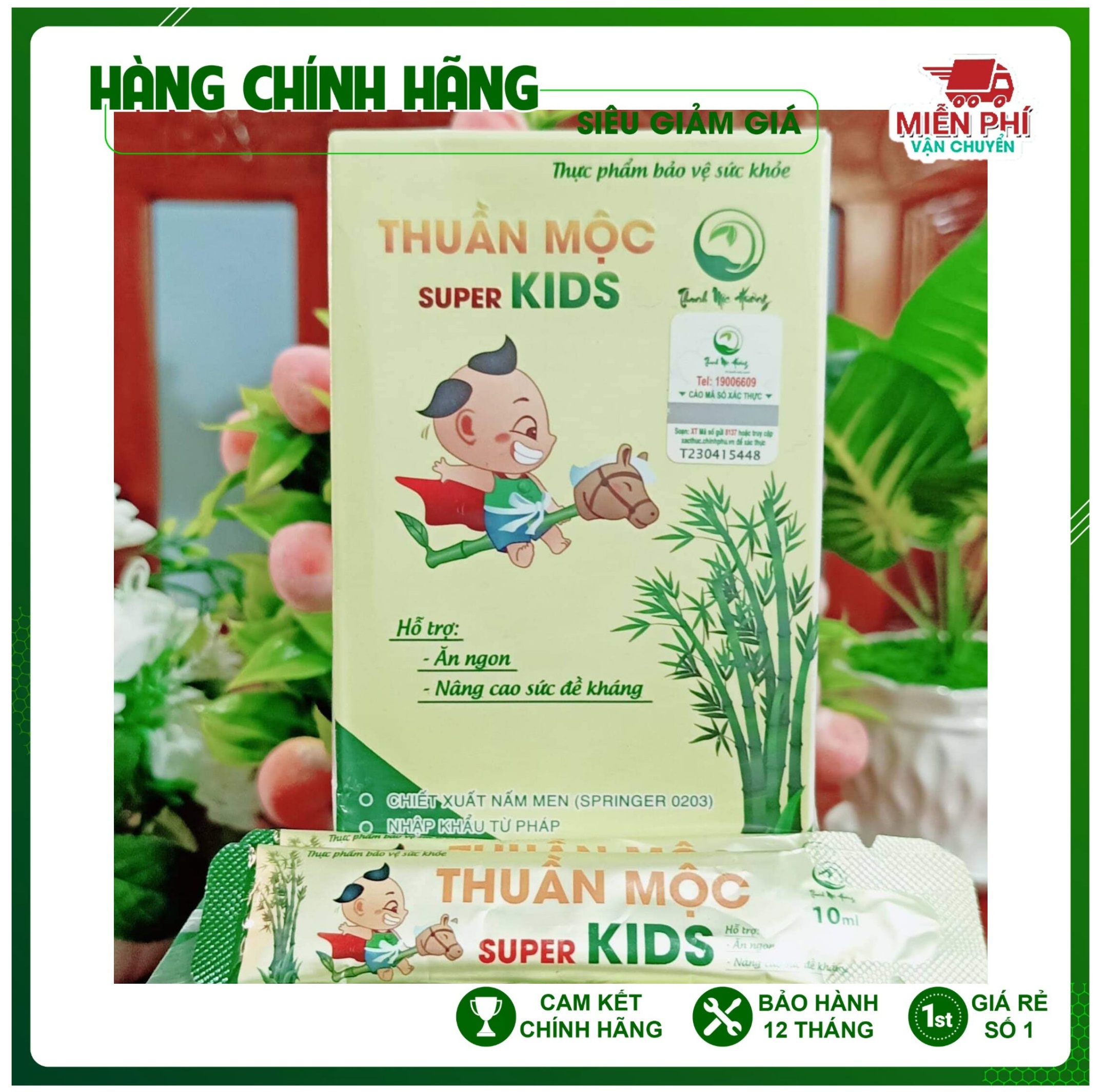 Combo 2 siro ăn ngon thuần mộc super kids - Thu Vân Thanh Mộc Hương