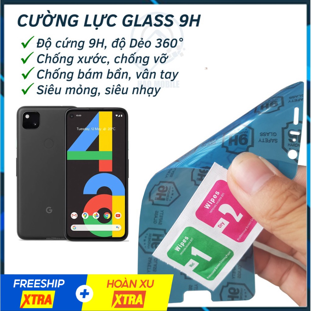 Dán cường lực dẻo nano Google Pixel 4A