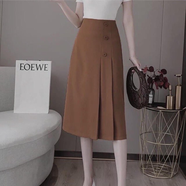 Chân Váy Công Sở Dáng Dài mã CV003