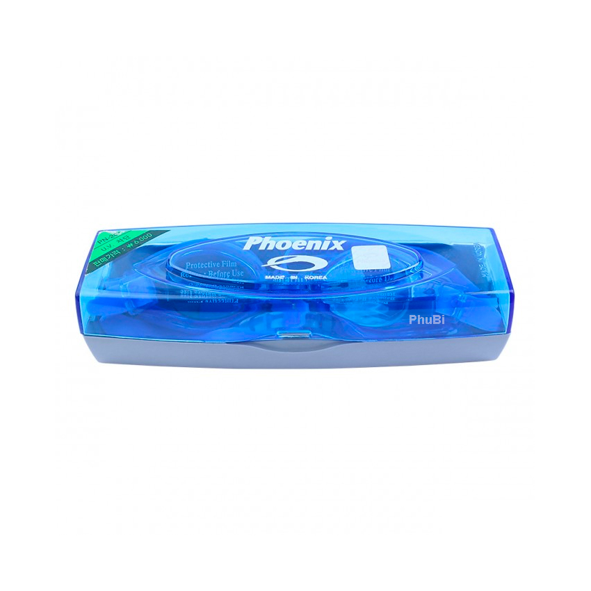 Kính Bơi Phoenix 203 Chống Mờ Màu Xanh & Đen