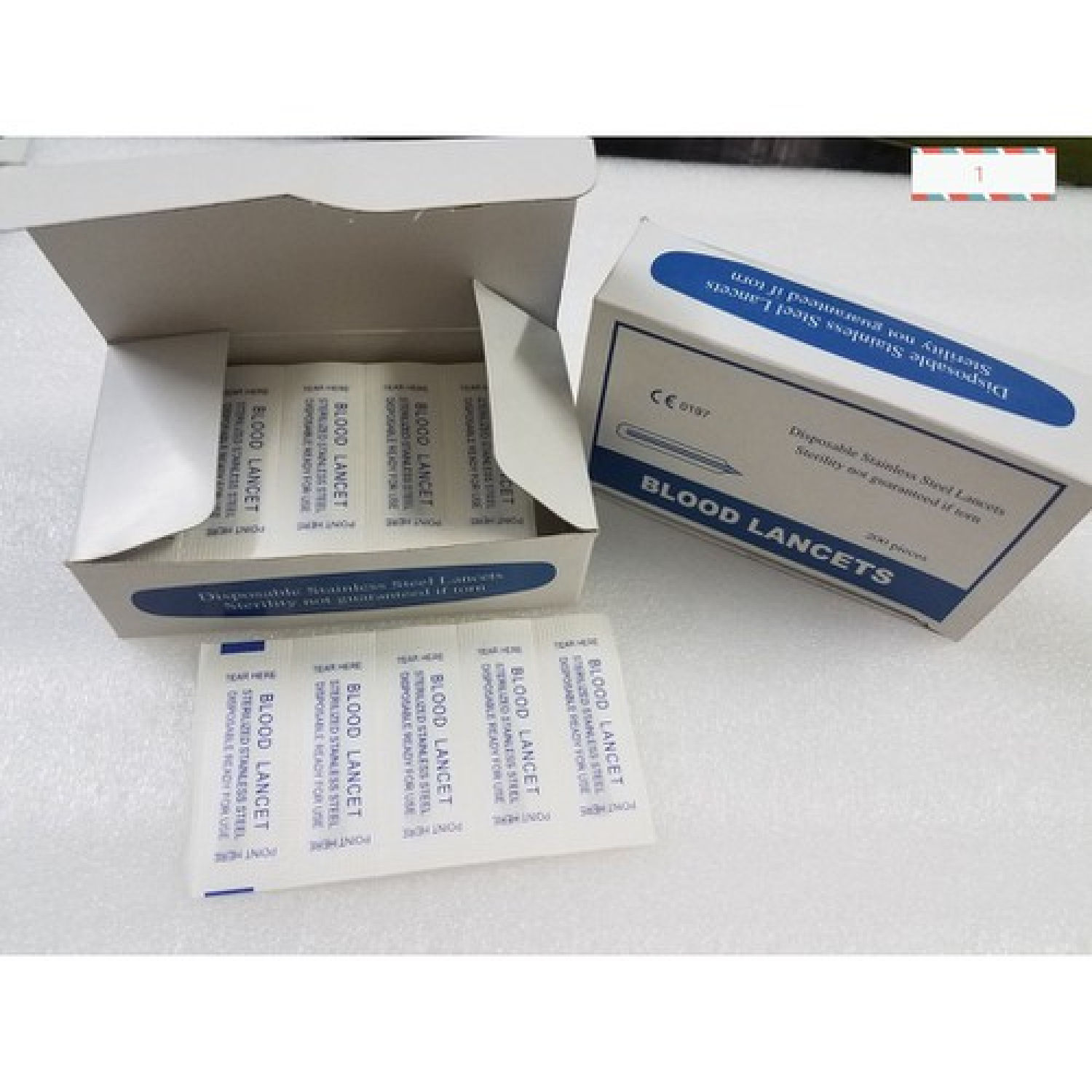 Kim chích mụn/Kim nặn mụn (Hộp 200 chiếc)