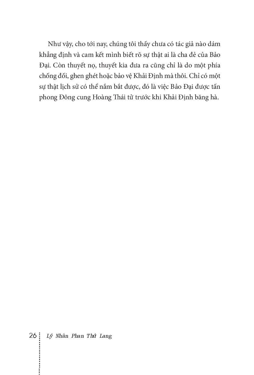Sách Fahasa - Bảo Đại - Hoàng Đế Cuối Cùng (Tái Bản)
