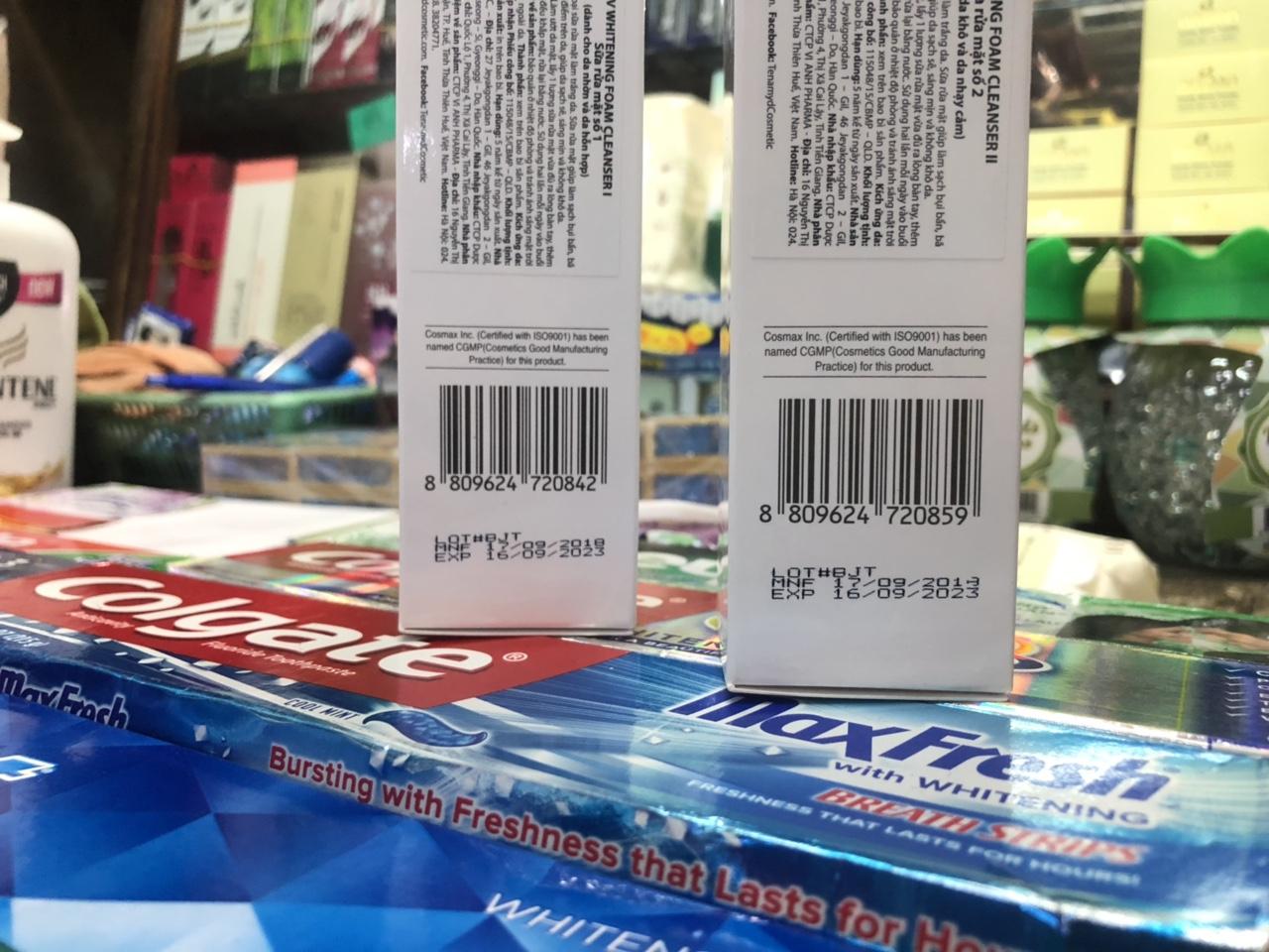 SỮA RỬA MẶT TENAMYD CANADA FRESH WHITE SAND ( SỐ 1 & 2) 120g