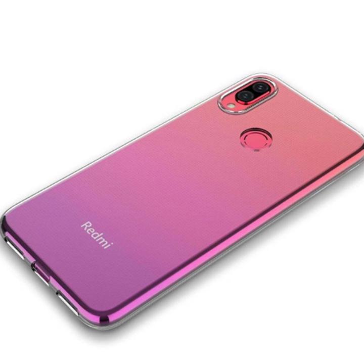 ỐP LƯNG DẺO SILICON TRONG SUỐT XIAOMI REDMI NOTE 7