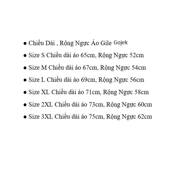 Áo Gojek Ghile khỉ 3 lỗ