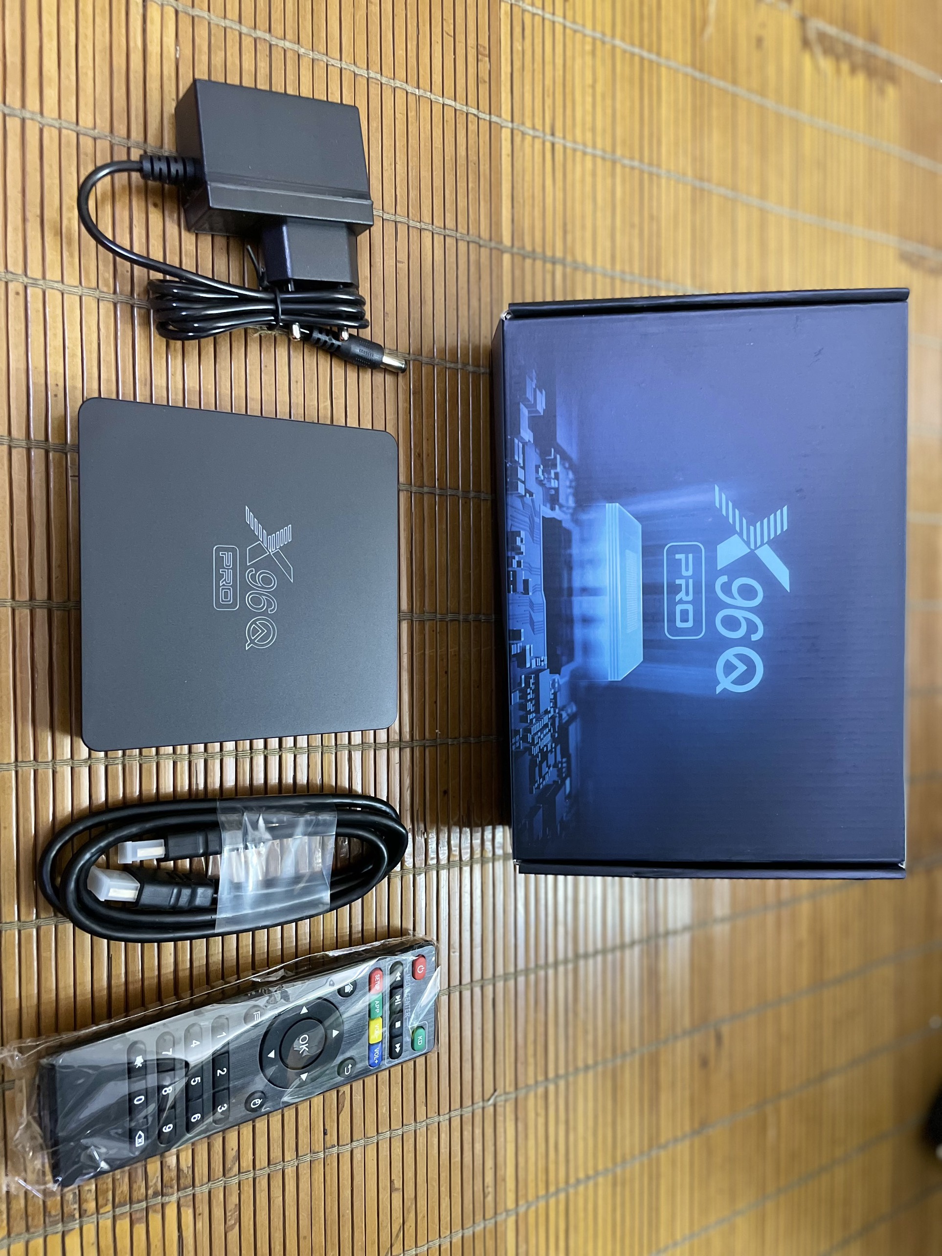 Android TV Box X96Q Pro - Ram 2GB + Rom 16 , Android TV 10