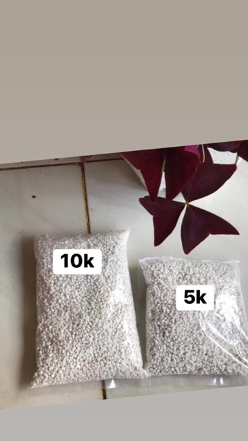 Đá perlite- đá chân trâu trang trí trồng cây gói 50GR