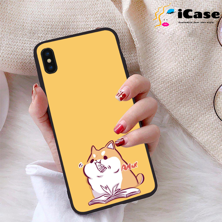 Ốp lưng iPhone Xs Max viền dẻo TPU BST Kawai
