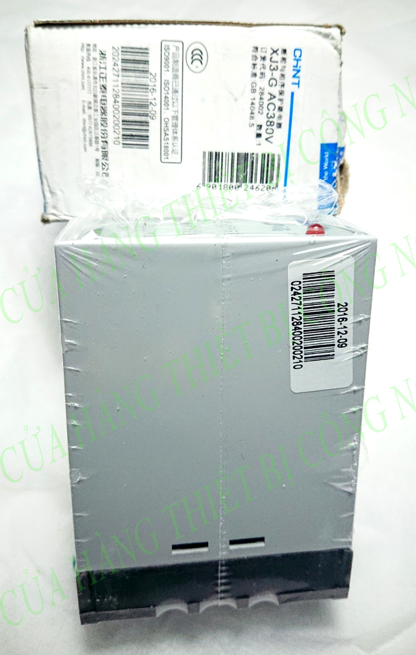 RELAY BẢO VỆ CHỐNG MẤT PHA CHINT (XJ3-G) 3 Pha 380V (mất pha, thứ tự pha, cân bằng pha)