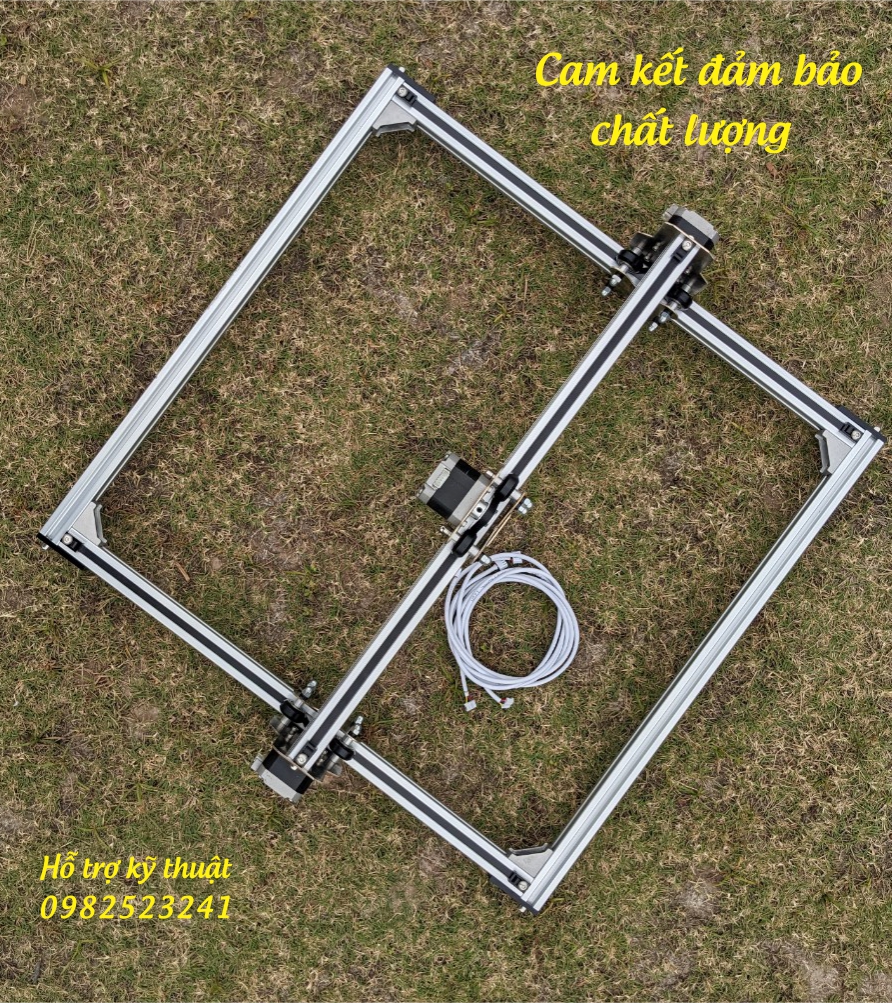 KHUNG MÁY KHẮC HÌNH CNC MINI LAZER KHỔ 50x50cm