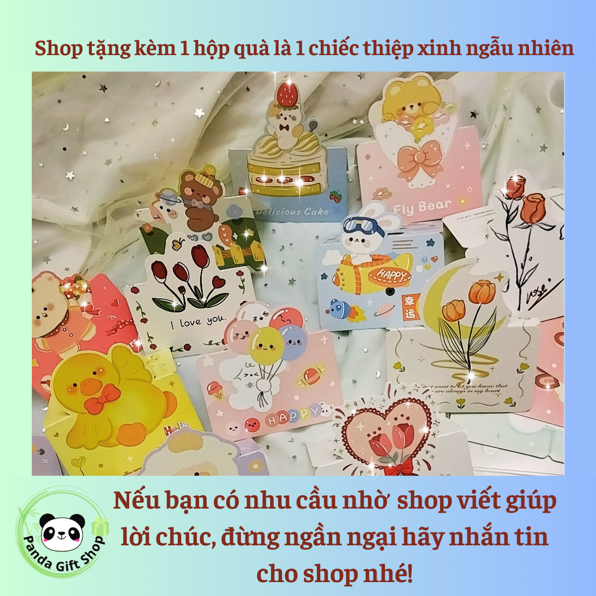 Quà tặng sinh nhật, dịp lễ THIẾU NHI 1/6, trung thu...( TẶNG KÈM THIỆP XINH)