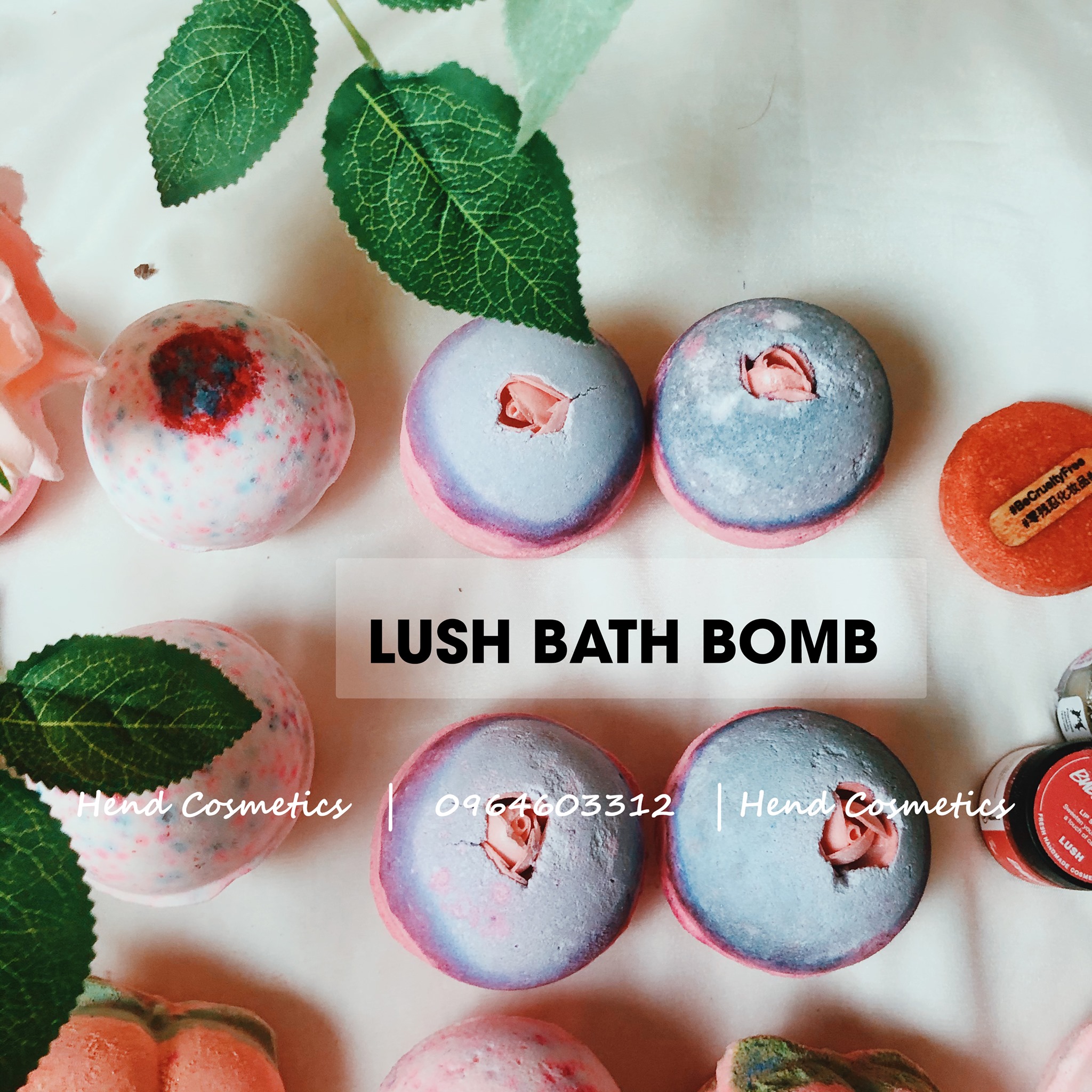 Bánh tạo bọt tắm Lush - Lush bubble bar