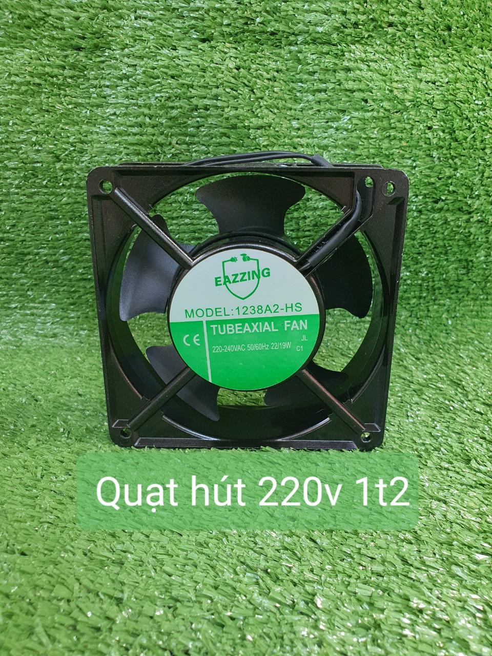 Quạt thông gió 12cm,15cm(vuông) điện 220v