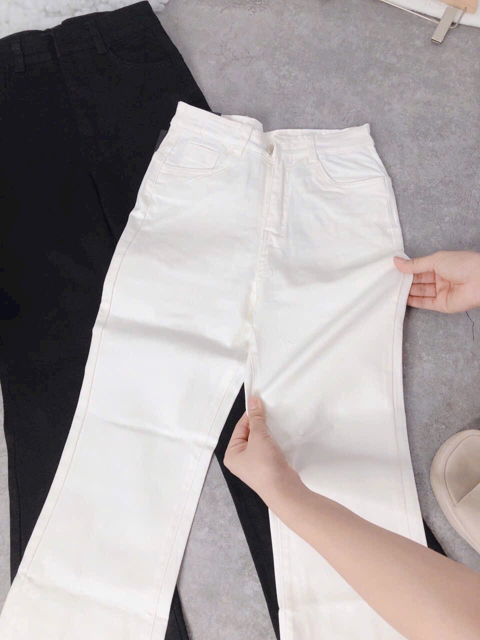 Quần Tây Ống Loe Co Giãn Form Siêu Đẹp