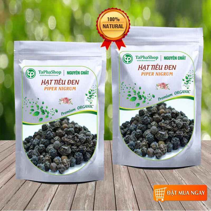Hạt tiêu đen Đăk Lăk 1kg - Tấn Phát