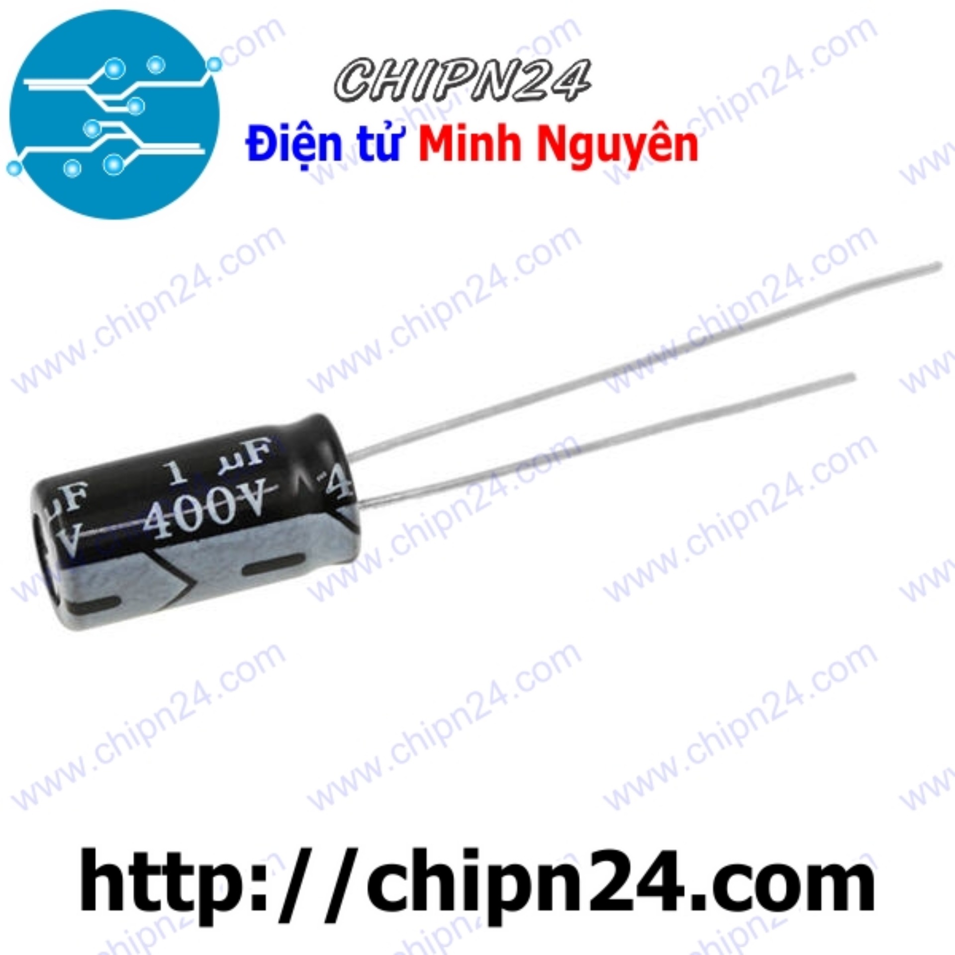 Tụ hóa 1uf 400v