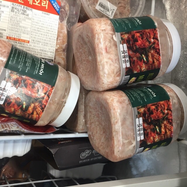 Mắm tép làm kim chi hàn quốc 1kg