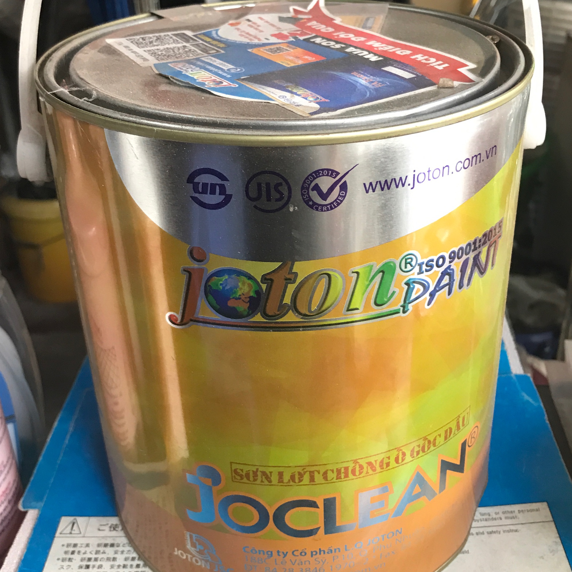 [HCM]Sơn lót chống ố gốc dầu JOCLEAN - 3kg