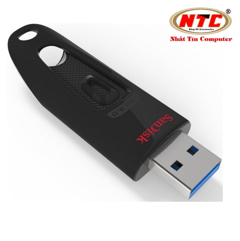 USB 3.0 SanDisk Ultra CZ48 256GB 100MB/s (Đen)