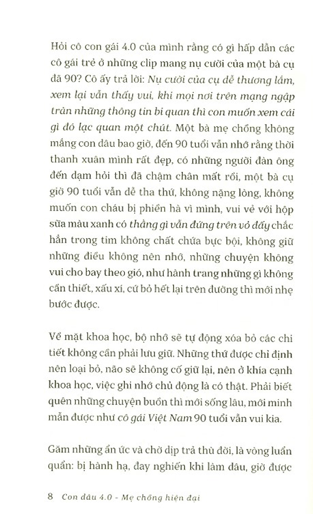 Con Dâu 4.0 Mẹ Chồng Hiện Đại