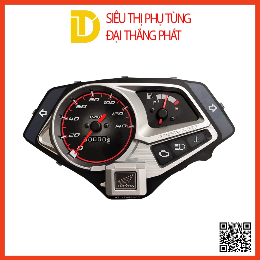 Cụm trong đồng hồ công tơ mét | Cụm trong đồng hồ tốc độ Air Blade Fi chính hãng Honda 37210-kvg-v21