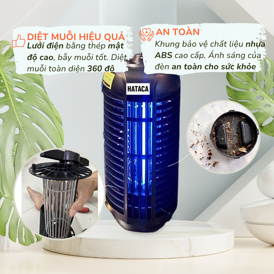 [HCM] Đèn bắt muỗi ruồi và các loại côn trùng Con Dơi model CN04