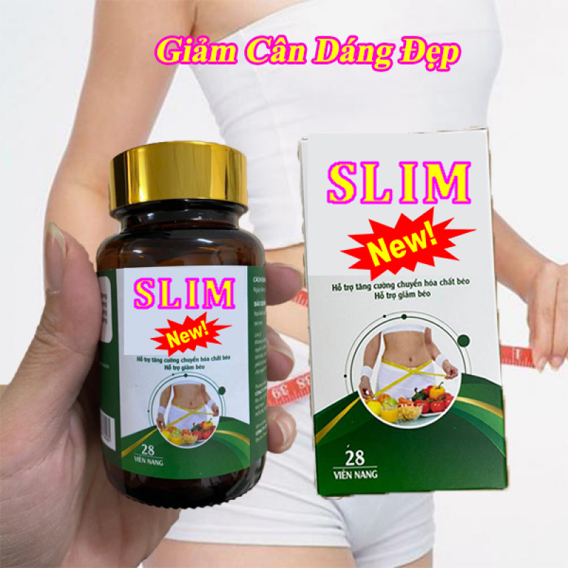 Viên uống giảm cân hiệu quả SLIM NEW - eo thon dáng đẹp nhập khẩu