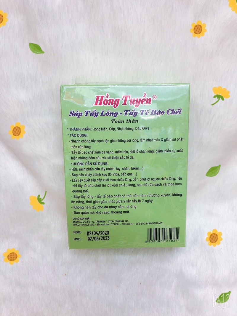 Sáp wax lông Hồng Tuyền