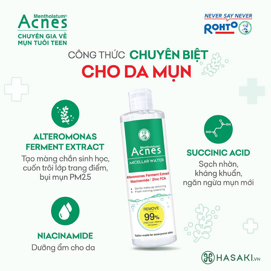 Bịch 20 Miếng Khăn Giấy Tẩy Trang ACNES Make Up Remover Sheet