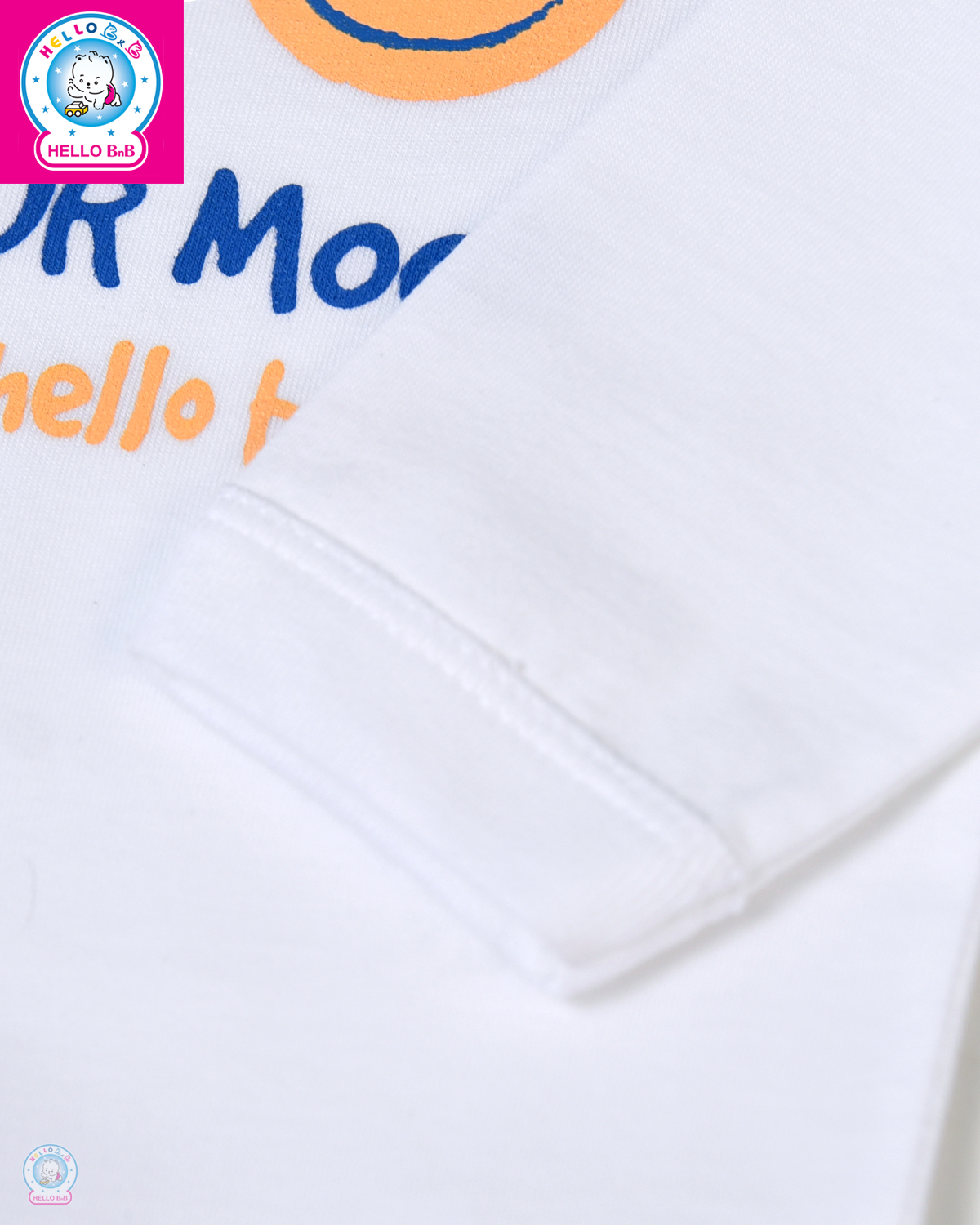 Áo cổ viền bo tay dài AL0010 (hình in ngẫu nhiên) - HELLO BB