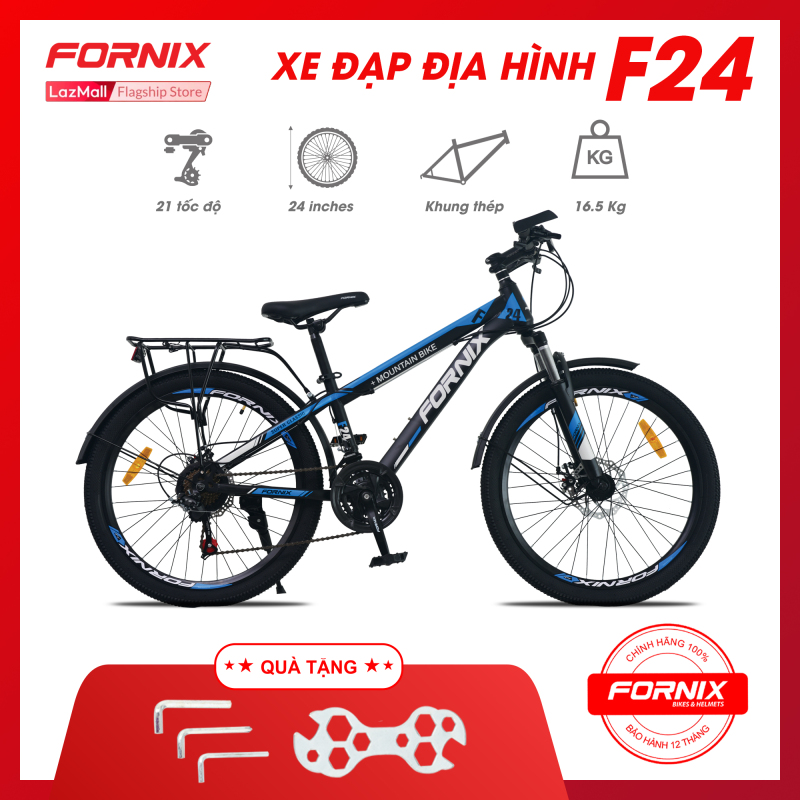 Mua Xe đạp địa hình thể thao Fornix F24 (KÈM SÁCH HƯỚNG DẪN LẮP RÁP)- Tặng Bộ lắp ráp - Bảo hành 12 tháng