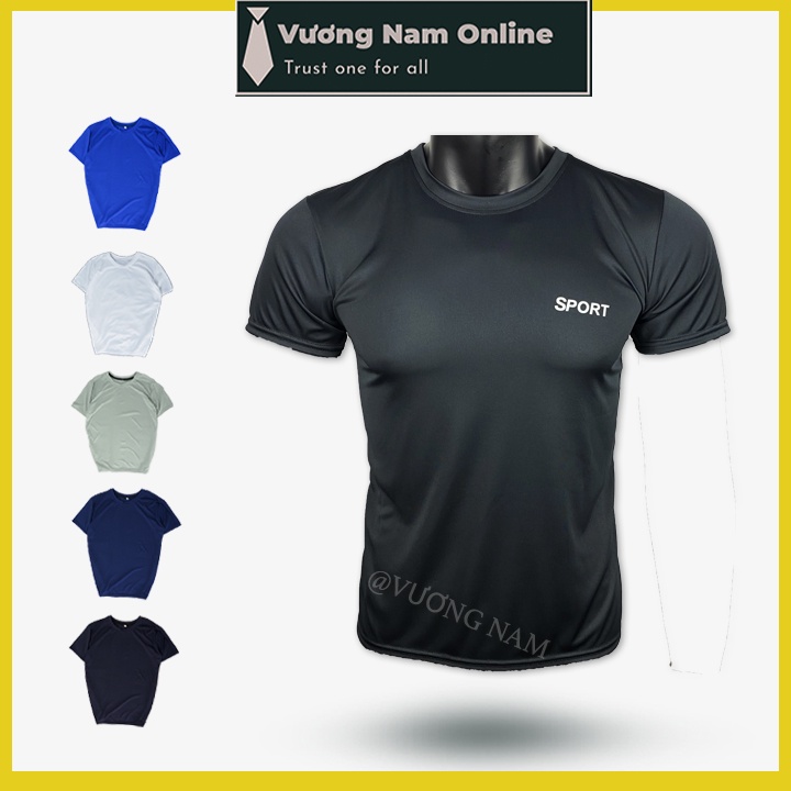 áo thun nam, áo thun thể thao nam tay ngắn COMBO 3 ÁO THUN LẠNH CAO Cấp