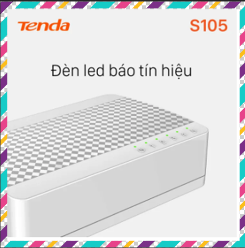 Tenda Bộ chia mạng Switch S105 5 - 8 cổng Ethernet mới hàng chính hãng