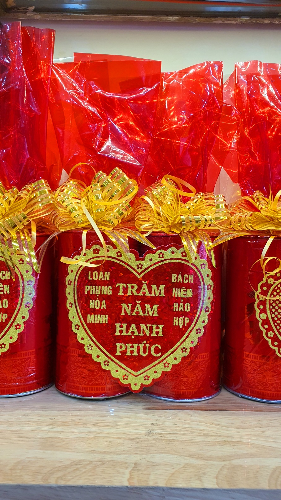 CẶP TRÀ CƯỚI THƯỢNG HẠNG (có sẵn trà)