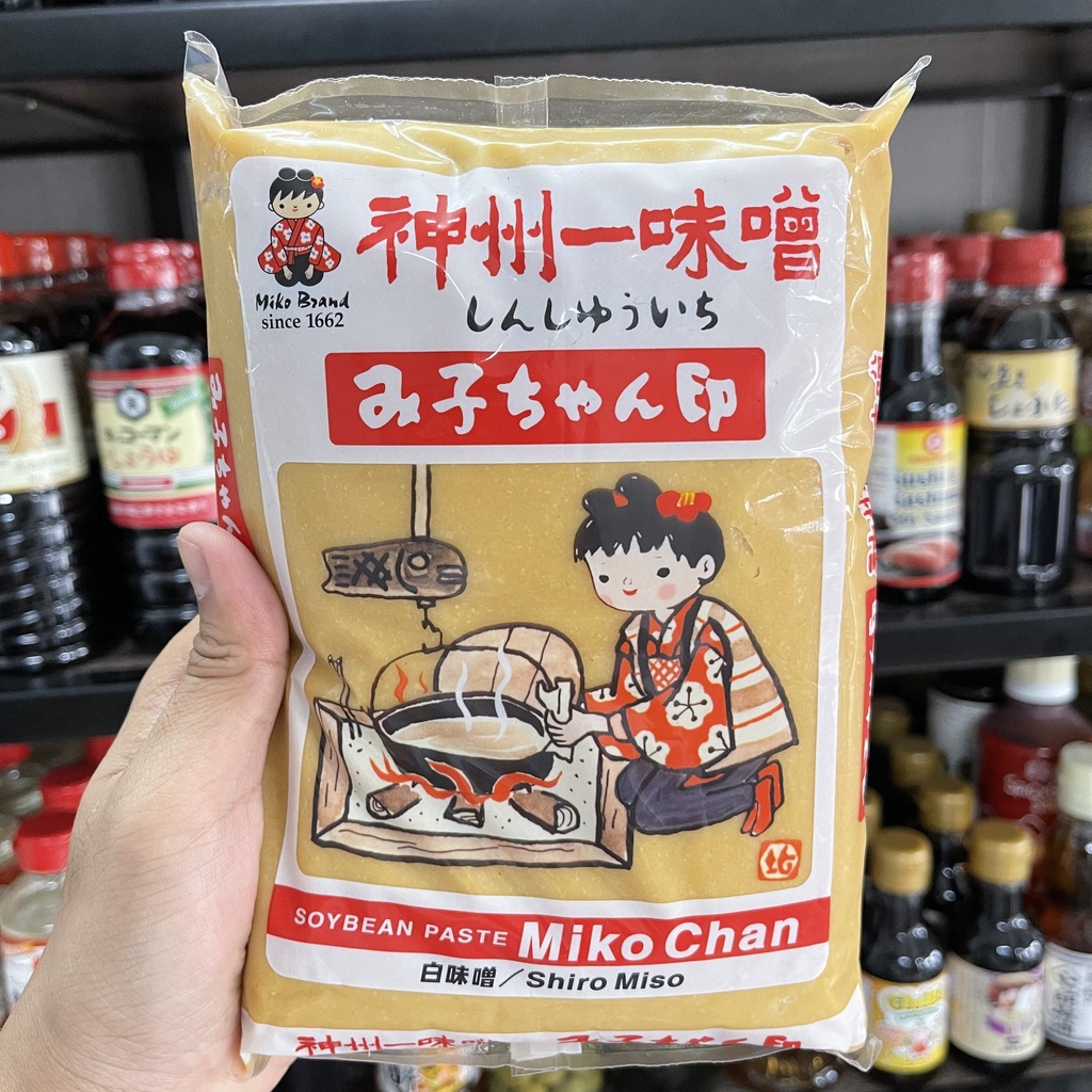 Đậu tương miso Nhật Bản Shiro Miko Chan gói 1kg
