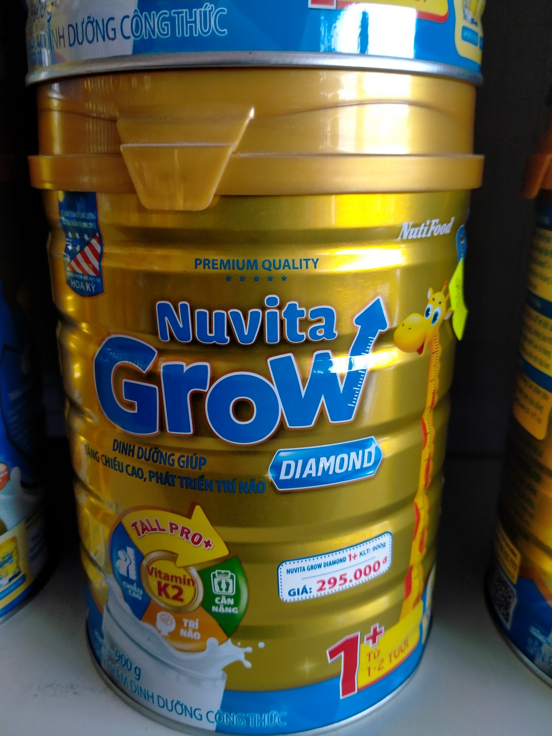 Sữa bột Nuvita Grow 1+