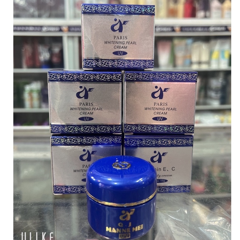 Kem Vitamin E, C PEARL CREAM PARIS sạch nám