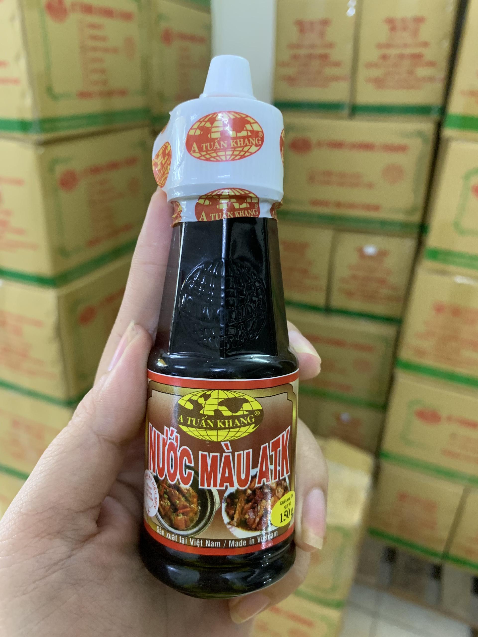 Nước Màu ATK Chai 150g - Nước Hàng Kho Cá, Ướp Thịt Thơm Ngon, Đậm Đà Hương Vị Truyền Thống | A TUẤN KHANG