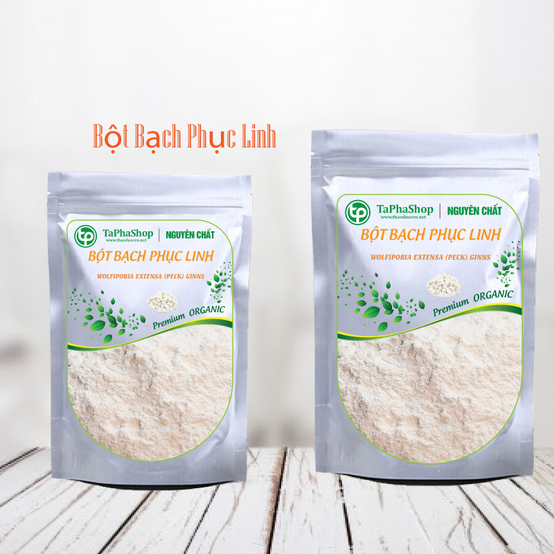 [HOT] Bột bạch phục linh 100g - Thảo Dược Tấn Phát