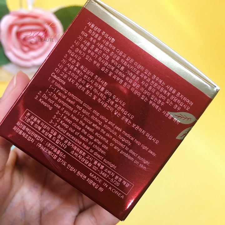 Kem dưỡng sâm hàn quốc my gold trắng hồng