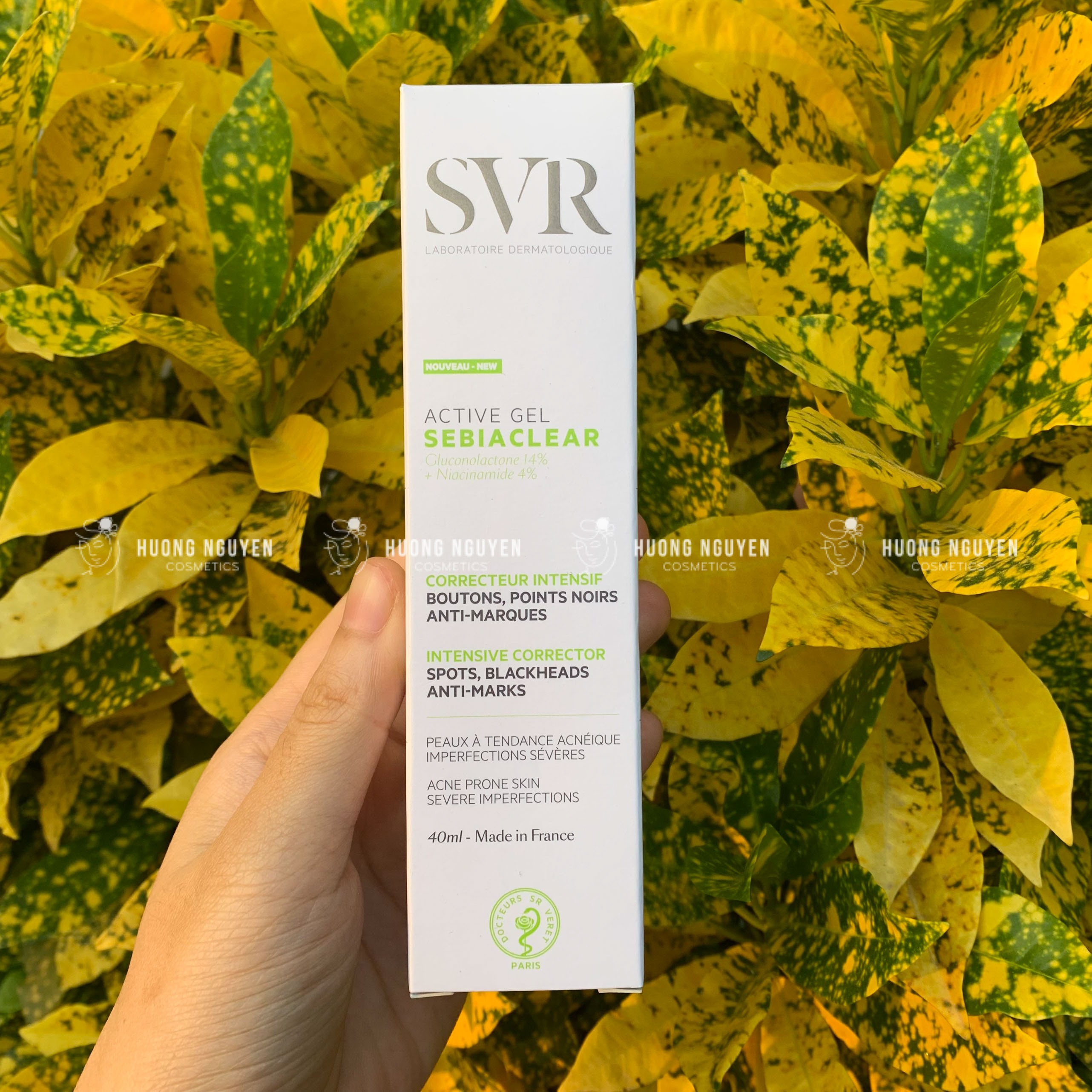 Kem Dưỡng Giảm Mụn SVR Sebiaclear Active 40ml