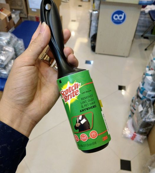 Cây lăn bụi, lông chó mèo, tóc rụng 3M Scotch Brite