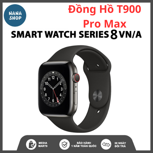 Hoàn tiền 50Đồng Hồ Thông Minh T900 Pro Max Series 8 Đồng Hồ Tự Làm Hai ...
