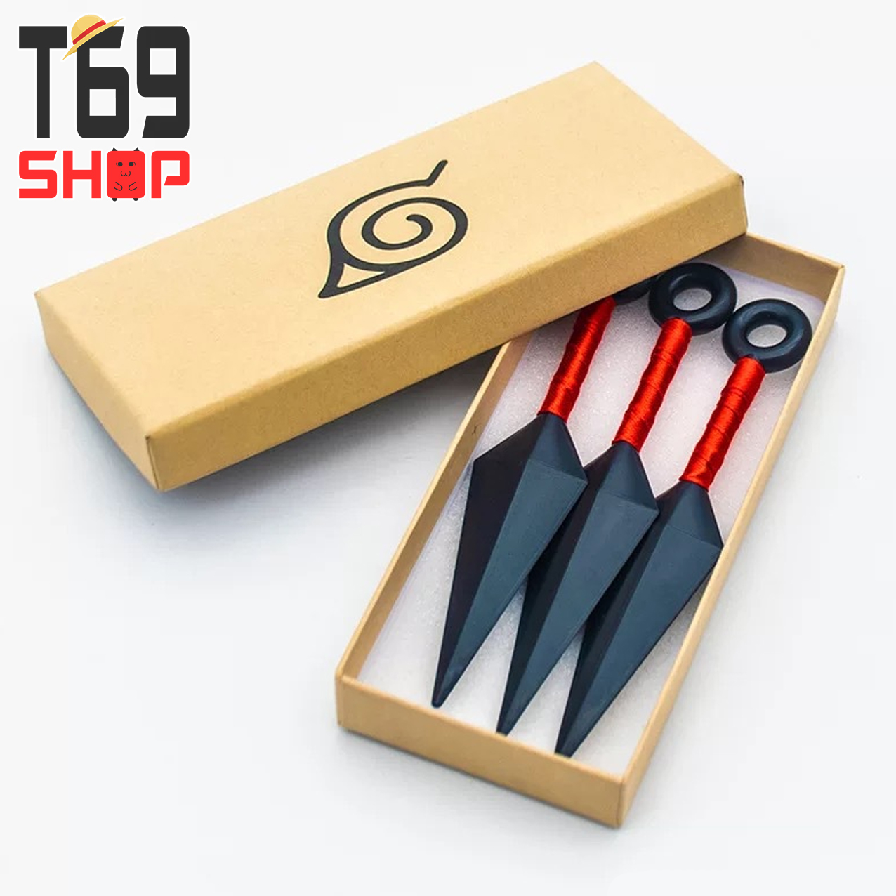 Bộ 3 kunai nhựa anime Naruto - size 13cm [T69 Shop]